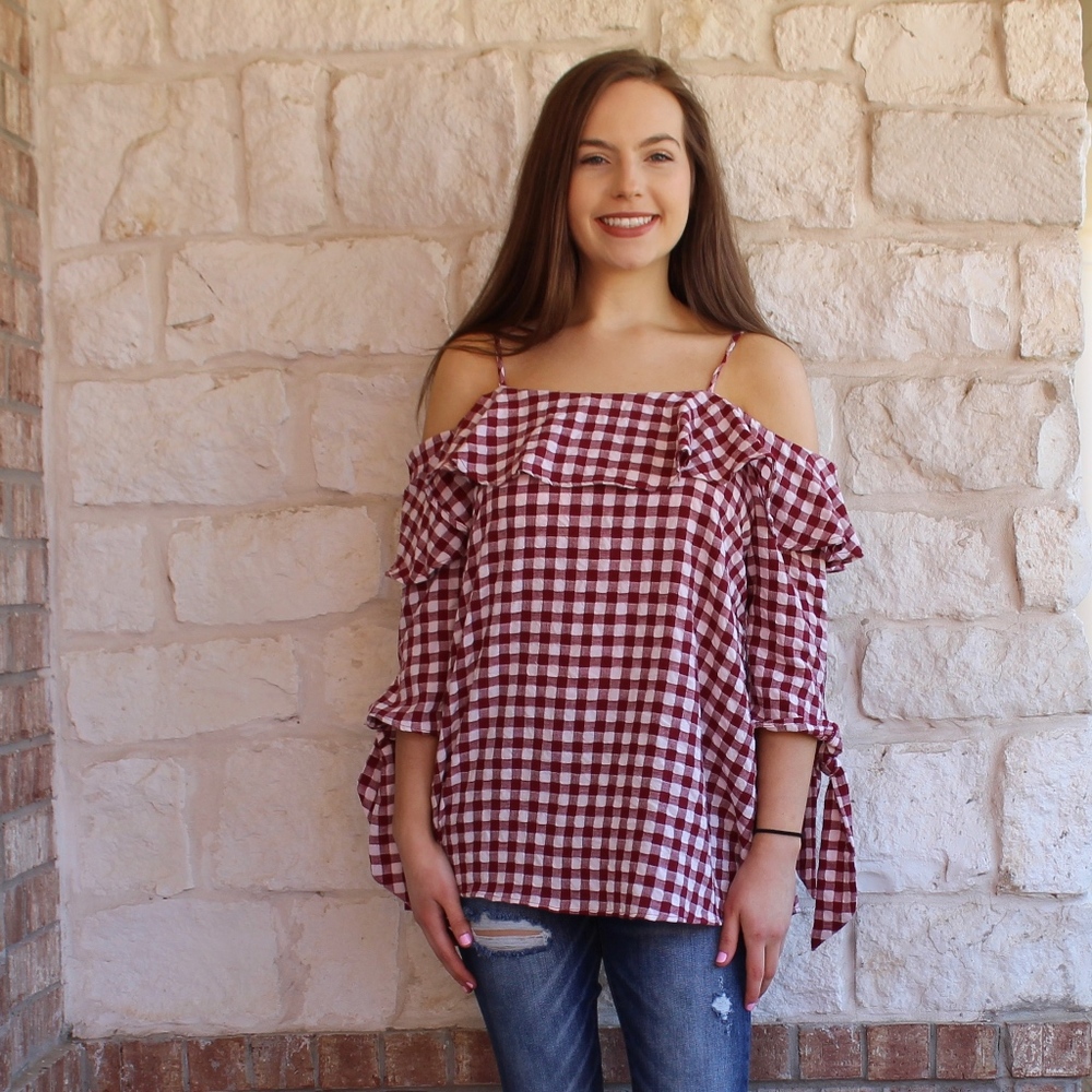 Rockin' Gingham Top